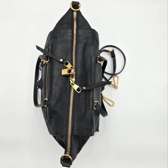 COA INCLUDED - Louis Vuitton Monogram Empreinte Black Bag - Picture 7 of 16